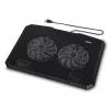 Hama Black Metal aušinimo stovas nešiojamam kompiuteriui 39,6 cm (15,6 colio)