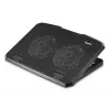 Hama Black Metal aušinimo stovas nešiojamam kompiuteriui 39,6 cm (15,6 colio)