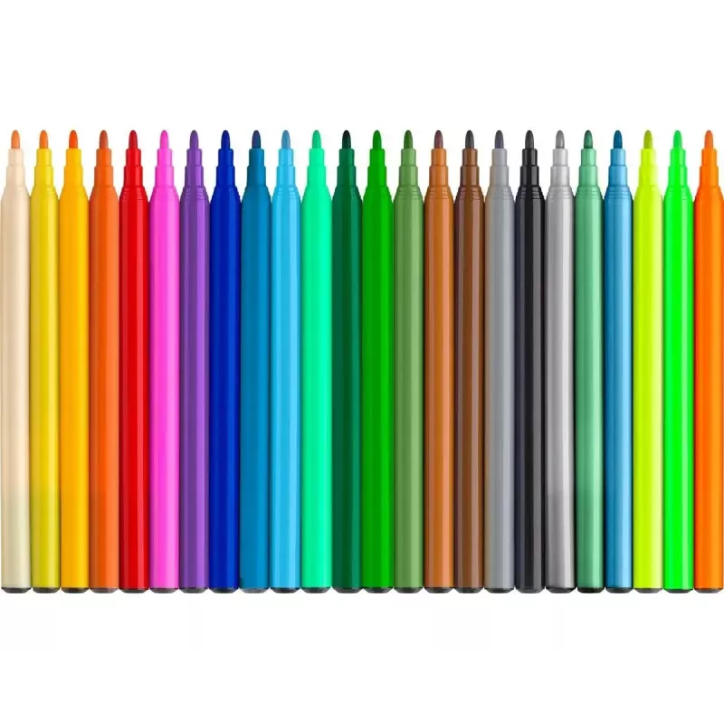 Flamasteriai Faber-Castell 554222 Įvairiaspalviai 24 vnt.