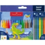 Flamasteriai Faber-Castell 554222 Įvairiaspalviai 24 vnt.