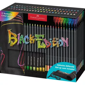 Spalvoti pieštukai Faber-Castell 116418 72 vnt. įvairiaspalviai vaikams