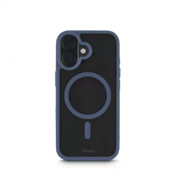 Dėklas Hama Frame Protect iPhone 17 16 cm (6,3 colio) Mėlynas, Skaidrus