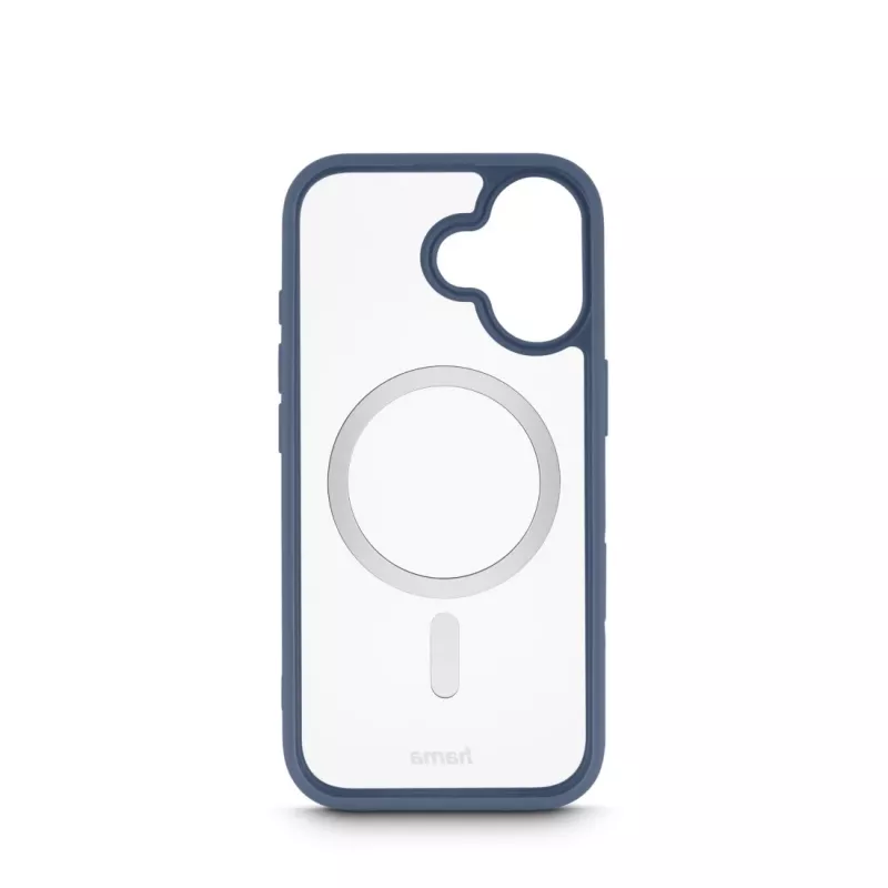 Dėklas Hama Frame Protect iPhone 17 16 cm (6,3 colio) Mėlynas, Skaidrus