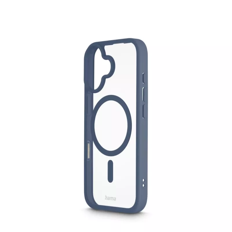 Dėklas Hama Frame Protect iPhone 17 16 cm (6,3 colio) Mėlynas, Skaidrus