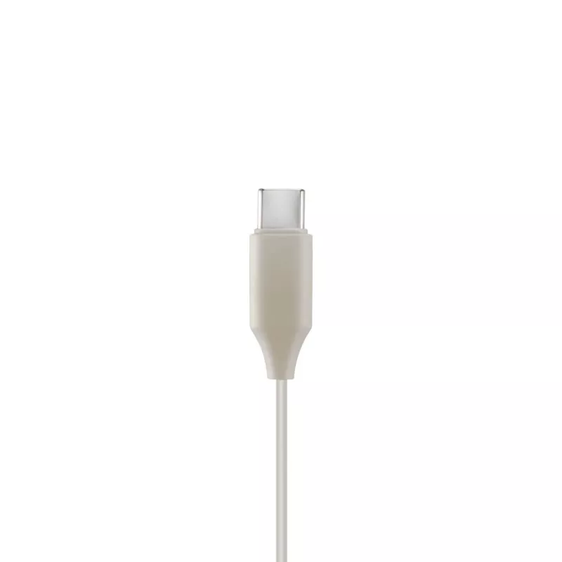 Ausinės Hama 00221793 laidinės, į ausį, skambučiams/muzikai, USB Type-C, smėlio spalvos