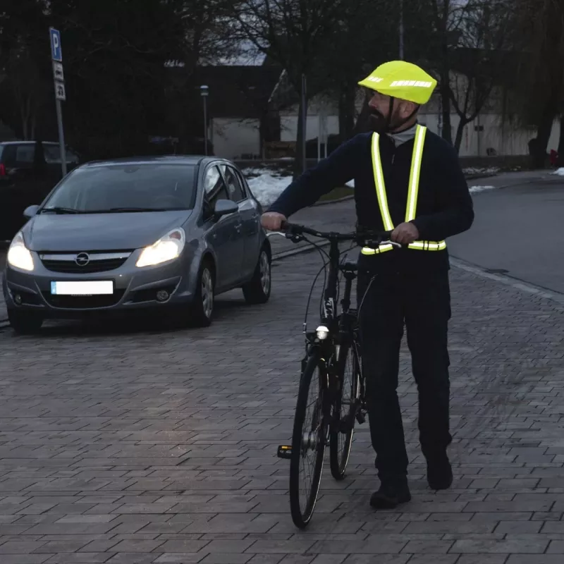 Hama 00178147 geltona atšvaitinė liemenė vieno dydžio