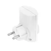 Hama 00223324 kištukinis adapteris su apsauga nuo viršįtampių, tipas F, baltas