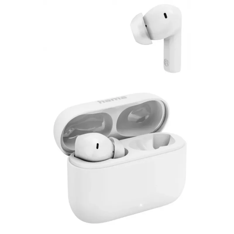 Hama Passion Clear II belaidės ausinės TWS, į ausį, skambučiams/muzikai, Bluetooth, baltos