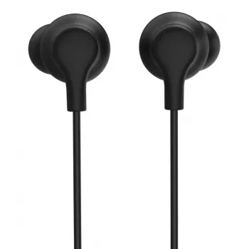 Hama Popply ausinės laidinės į ausį skambučiams ir muzikai juodos