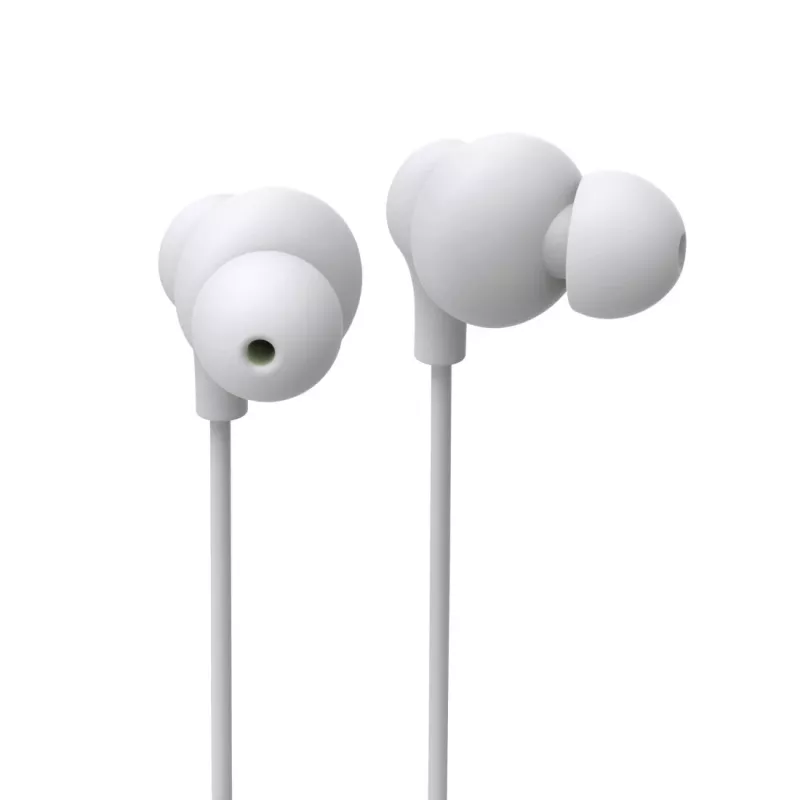 Ausinės Hama Popply laidinės į ausį, skambučiams ir muzikai, balta