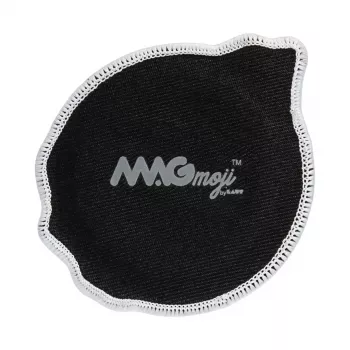 LAUT MAGMOJI BADGE – Unicorn Cookie Christmas Edition, PVC ir silikonas, ruda/šviesiai mėlyna, 1 vnt.