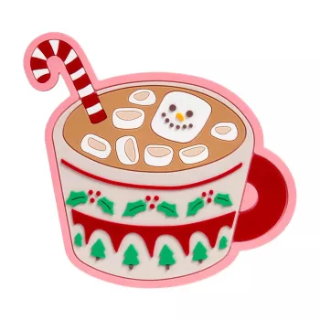 Ženkliukas LAUT MAGMOJI SILLY Sniego senis Šokoladinis Kalėdinis leidimas — įvairiaspalvis PVC ir silikonas, 1 vnt.