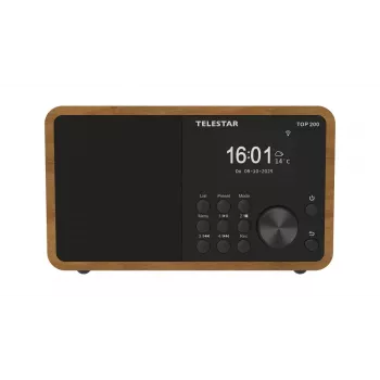 Internetinis radijas Imperial Telestar 5701200 – Skaitmeninis imtuvas, DAB+ FM, 10 W, 2,4 colio TFT, medžio spalva