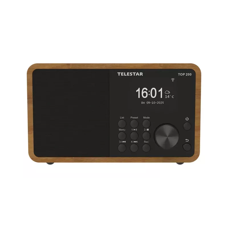 Internetinis radijas Imperial Telestar 5701200 – Skaitmeninis imtuvas, DAB+ FM, 10 W, 2,4 colio TFT, medžio spalva