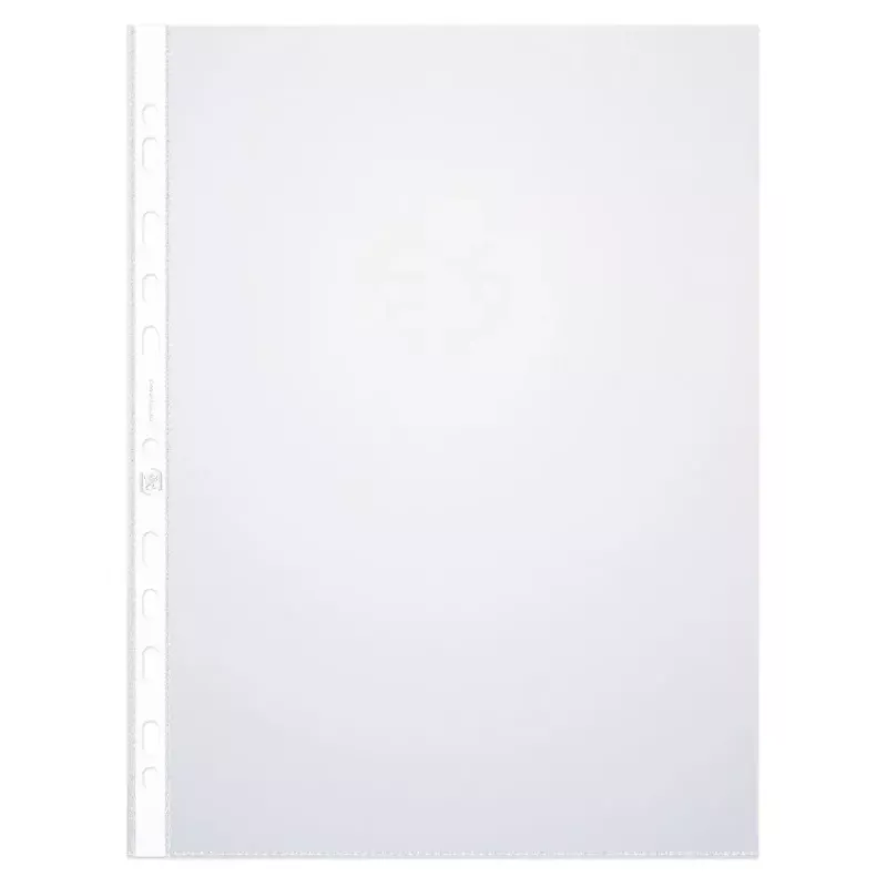 ELBA Kišeniniai aplankai A4, PP 0,08 mm, skaidrūs, universali perforacija (971508)