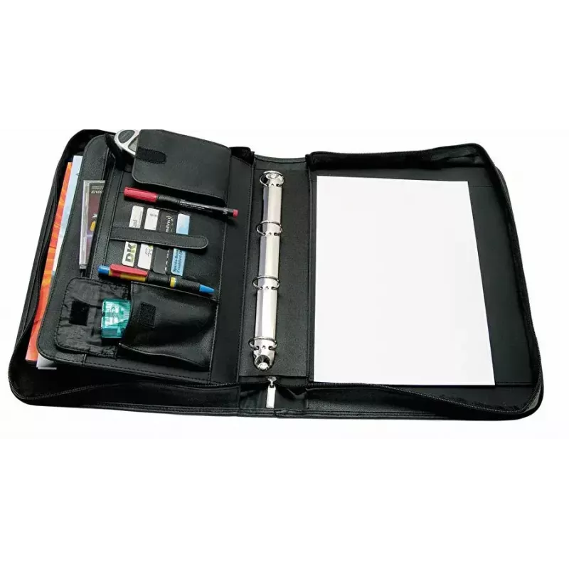 Asmeninis organizatorius WEDO 58 3001 Odinė juoda spalva