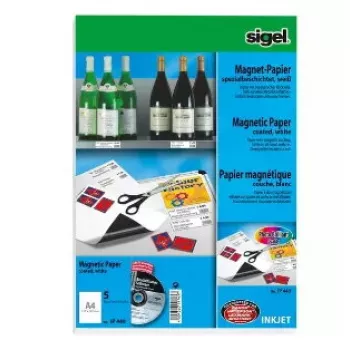 Magnetinis popierius Sigel IP440, A4, 5 lapų