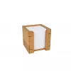 WEDO 61 707 bambukinė užrašų dėžutė su 900 lapais, 90 x 90 mm