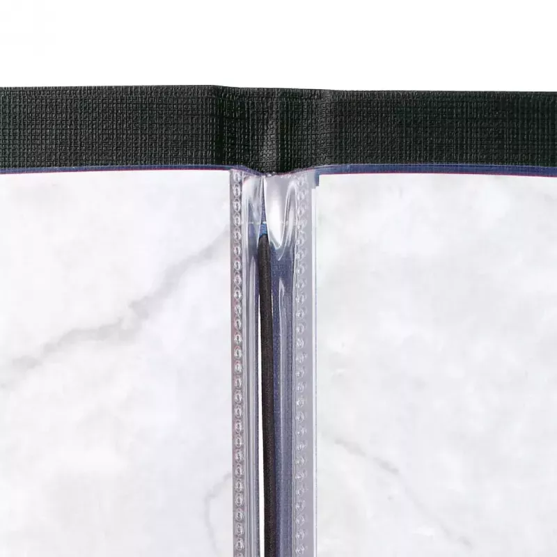 Aplankas Sigel SM110 Oda Linas Plastikas Juodas A4