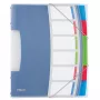Esselte Divider Book Vivida PP 6 skirtukų, mėlyna, įvairiaspalvė, A4