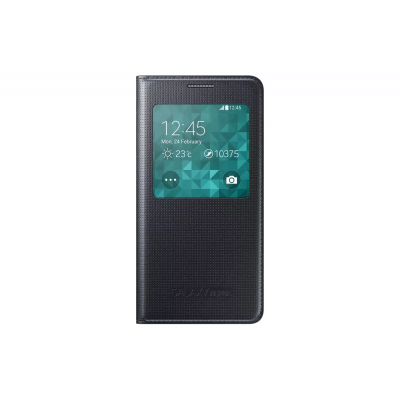 Samsung EF-CG850B dėklas telefonui Flip dėklas sidabrinis