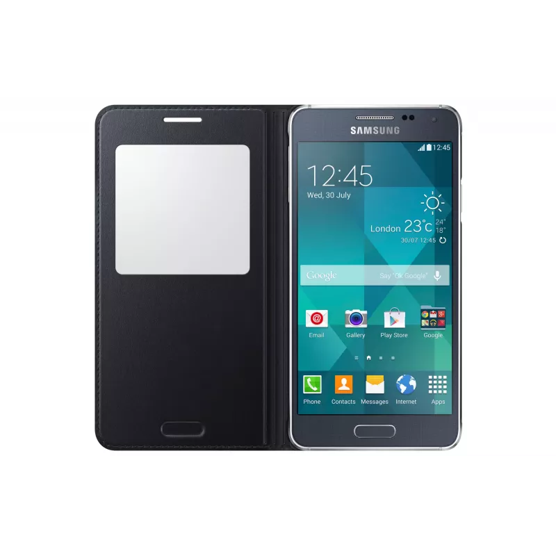 Samsung EF-CG850B dėklas telefonui Flip dėklas sidabrinis