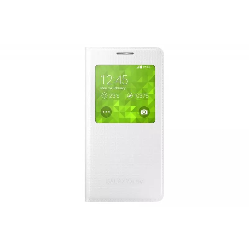 Samsung EF-CG850B dėklas telefonui Flip dėklas sidabrinis