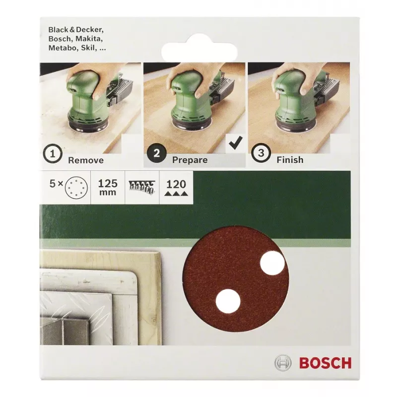 Bosch 2609256A32 5 vnt. šlifavimo padėklai