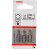 Bosch 2607001722 antgalis atsuktuvui extra hard Hex 3 mm 25 mm 3 vnt.