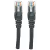 Intellinet tinklo jungiamasis kabelis Cat6, 20 m, juodas, CCA, U/UTP, PVC, RJ45, auksu dengti kontaktai, apsaugotas nuo užkliuvimo, su gaubtu, viso gyvenimo garantija