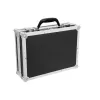 Flight case Roadinger 30126009 – fanera, juoda-sidabrinė, 2,5 kg