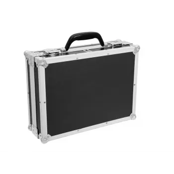 Flight case Roadinger 30126009 – fanera, juoda-sidabrinė, 2,5 kg
