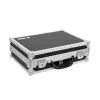 Flight case Roadinger 30126009 – fanera, juoda-sidabrinė, 2,5 kg