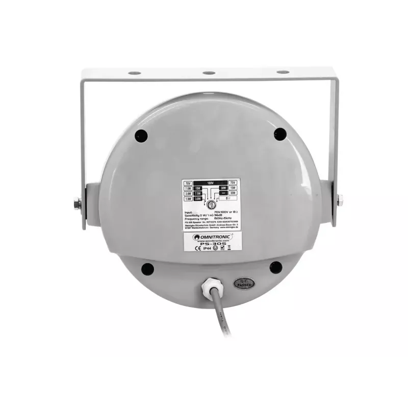 Garsiakalbis Omnitronic 80710374 baltas laidinis 30 W