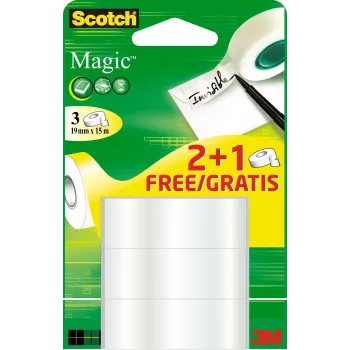 3M Magic Matt lipni juosta 15 m permatoma 3 vnt