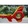 REVELL EC135 Air-Glaciers modelio surinkimo rinkinys, mastelis 1:72, ilgis 143 mm, rotoriaus Ø 140 mm