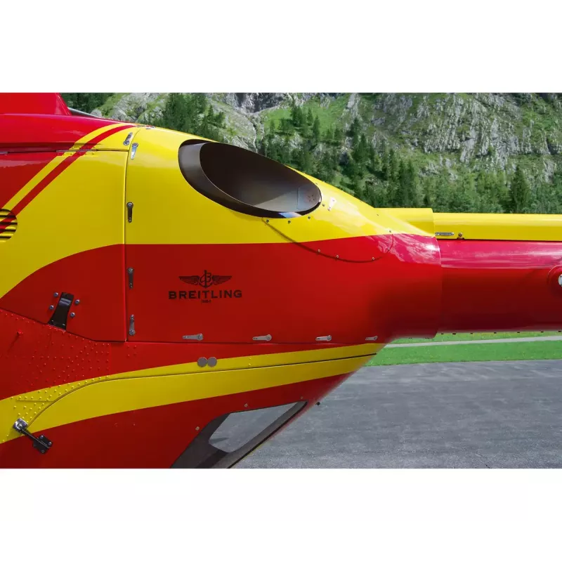REVELL EC135 Air-Glaciers modelio surinkimo rinkinys, mastelis 1:72, ilgis 143 mm, rotoriaus Ø 140 mm
