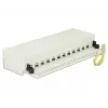 Patch panel DeLOCK 87292 sieninis, 12 prievadų, LSA, metalinis