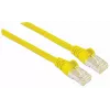 Intellinet tinklo jungiamasis laidas, Cat7 kabelis / Cat6A kištukai, 7,5 m, geltonas, varinis, S/FTP, LSOH / LSZH, PVC, RJ45, auksuoti kontaktai, be užkabinimo, su apsauginiu gaubteliu, viso gyvenimo garantija