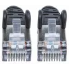 Intellinet tinklo jungiamasis laidas, Cat7 kabelis / Cat6A kištukai, 15 m, juodas, varis, S/FTP, LSOH / LSZH, PVC, RJ45, paauksuoti kontaktai, su apsauginiu gaubteliu, su įvore, viso gyvenimo garantija