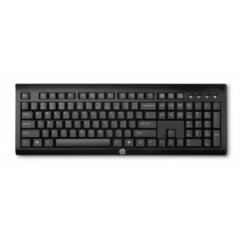 HP K2500 belaidė klaviatūra, pilno dydžio (100%), RF belaidė, juoda