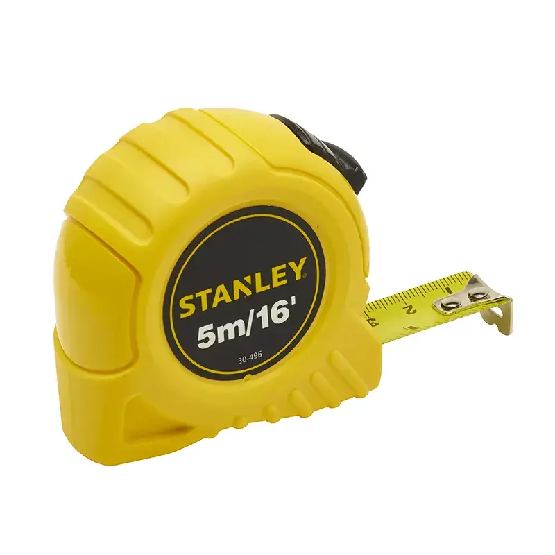 Matavimo juosta Stanley 1-30-497 5m ABS korpusas juoda geltona