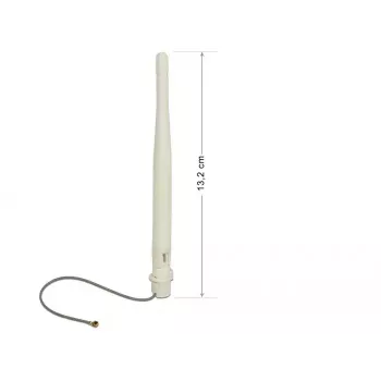 Antena DeLOCK 89619, 2,4 GHz, 3 dBi, MHF vyriška jungtis