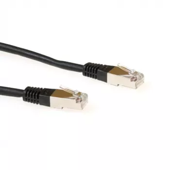 ACT Black 10 m F/UTP CAT5E patch kabelis su RJ45 jungtimis
