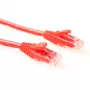 ACT Red 1 m U/UTP CAT5E jungiamasis laidas su RJ45 kištukais