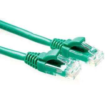 ACT Green 3 m U/UTP CAT5E jungiamasis laidas su RJ45 kištukais
