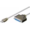 USB spausdintuvo laidas Goobay 95433 permatomas 1,5 m