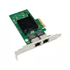 Microconnect MC-JL82576EB tinklo adapteris PCIe x4 dviem RJ-45 prievadais
