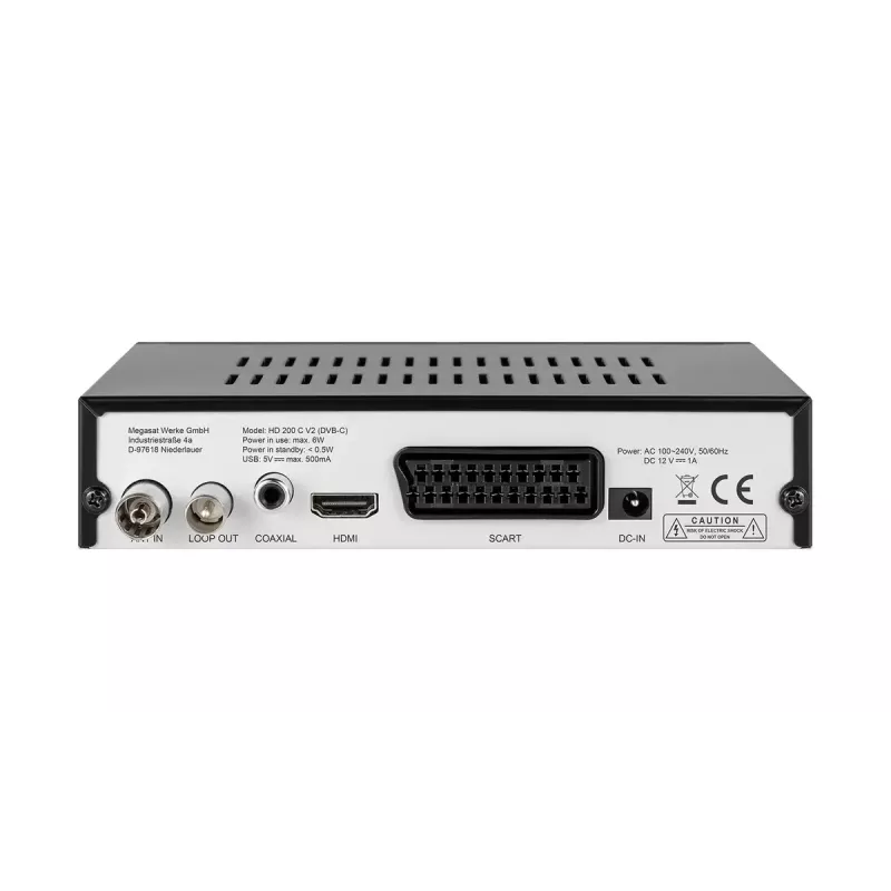 Megasat HD 200C V2 kabelinis imtuvas