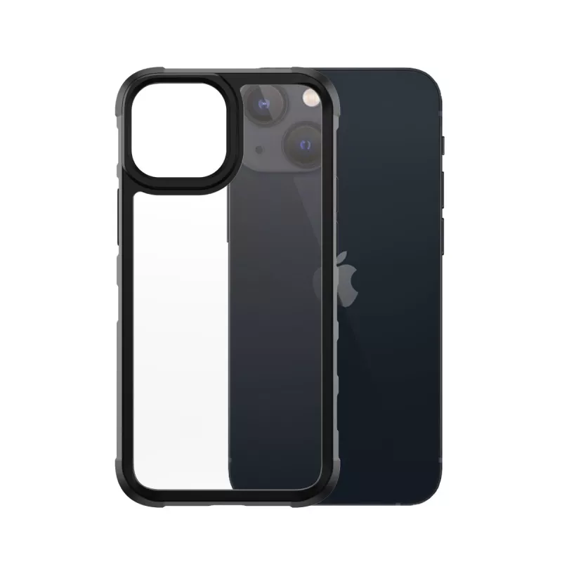 Dėklas PanzerGlass SilverBullet ClearCase iPhone 13 Mini Juodas